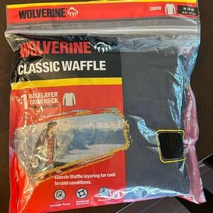 Wolverine waffle base layer crew neck